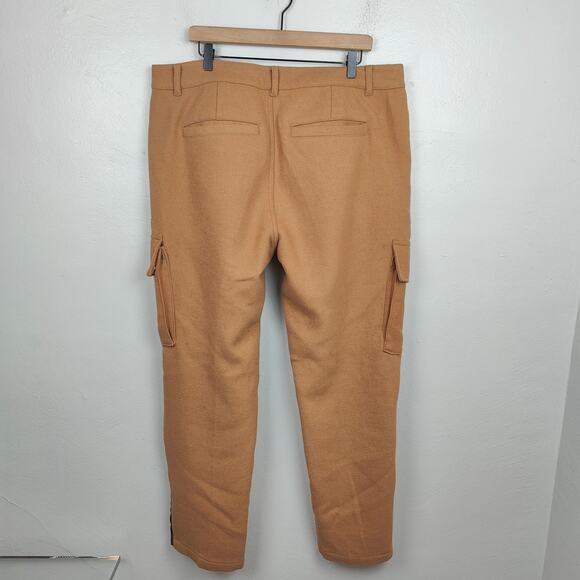 Octobers Very Own OVO Cargo Pants Mens 40 Brown Cool Blend Drake Rap Hip Hop Owl - Picture 7 of 12